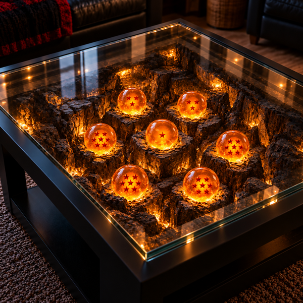 Table Décoration Dragon Ball – Table Basse Lumineuse